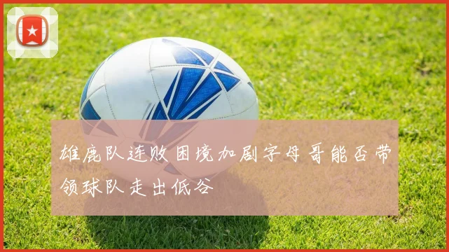 雄鹿队连败困境加剧字母哥能否带领球队走出低谷